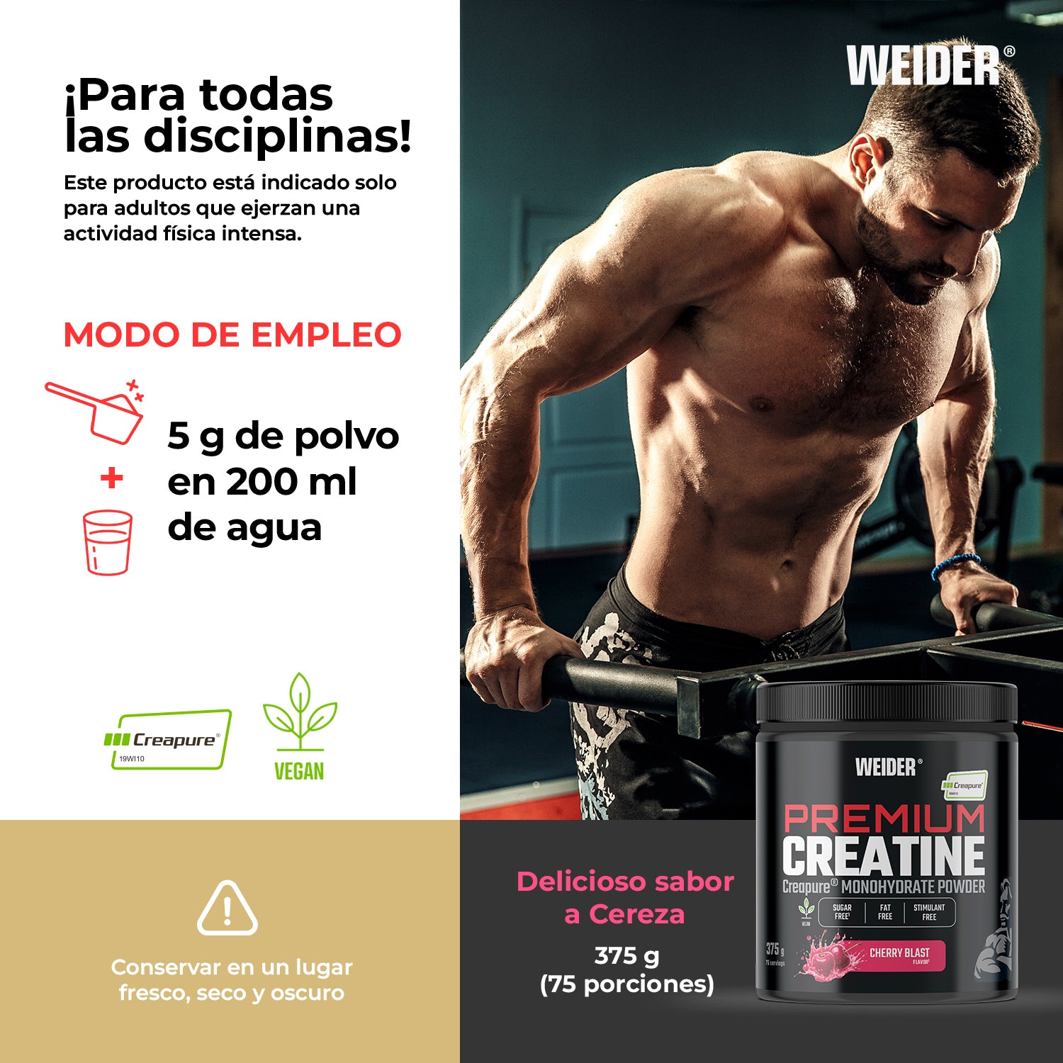 Premium Creatine Creapure