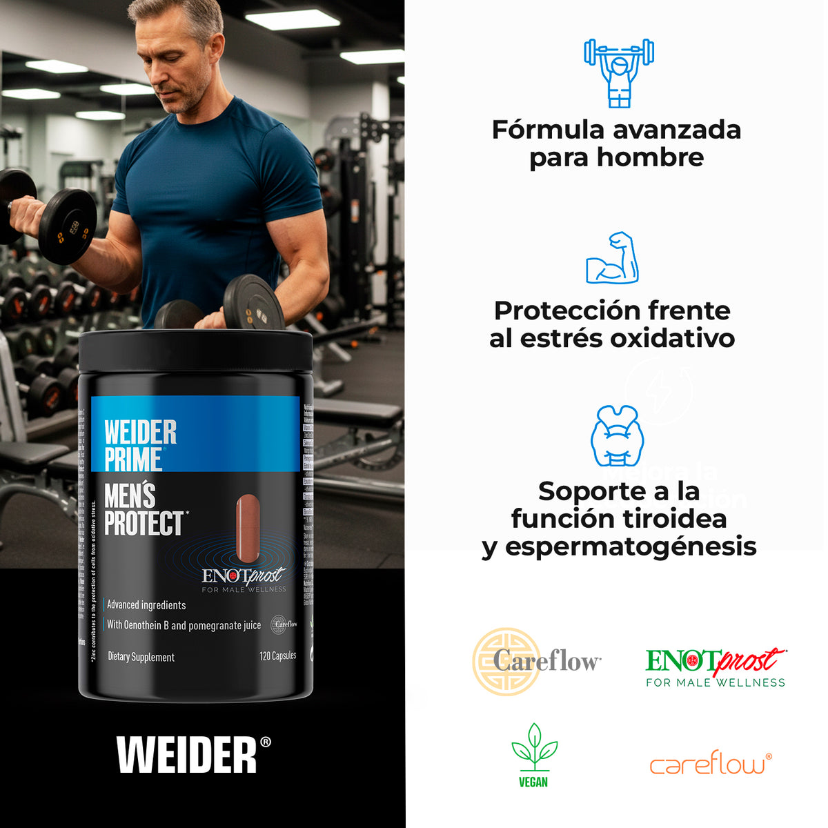Weider Prime Men's Protect