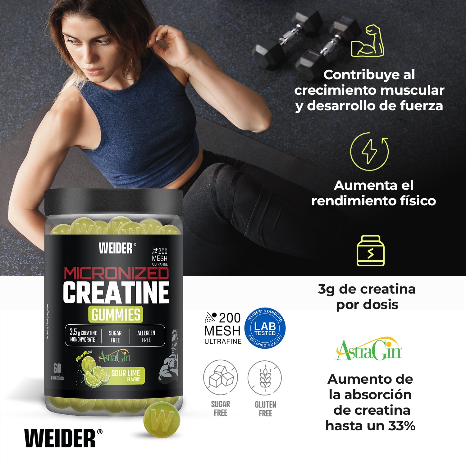 Micronized Creatine Gummies