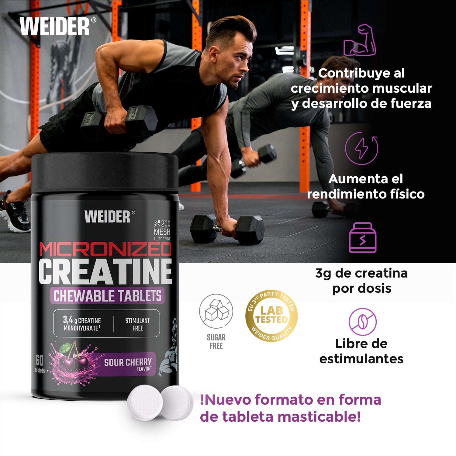 Micronized Creatine Chewable