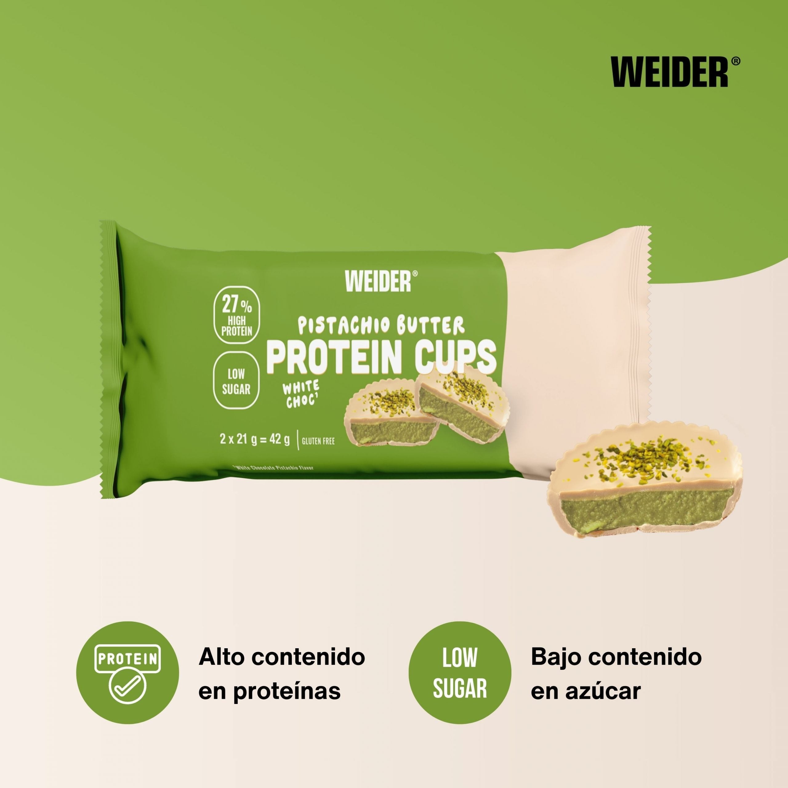 Pistacho Butter Protein Cups