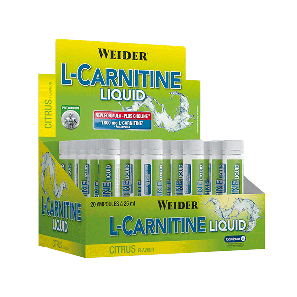 L-Carnitine Ampollas limón – Weider