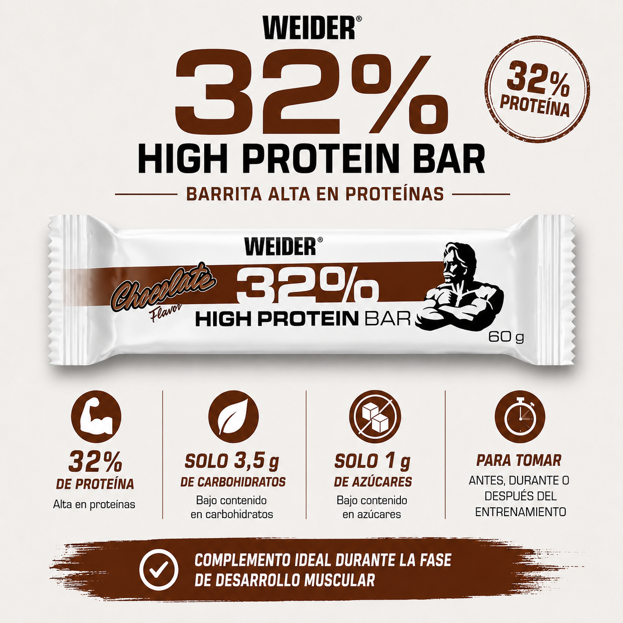 32% Protein Bar