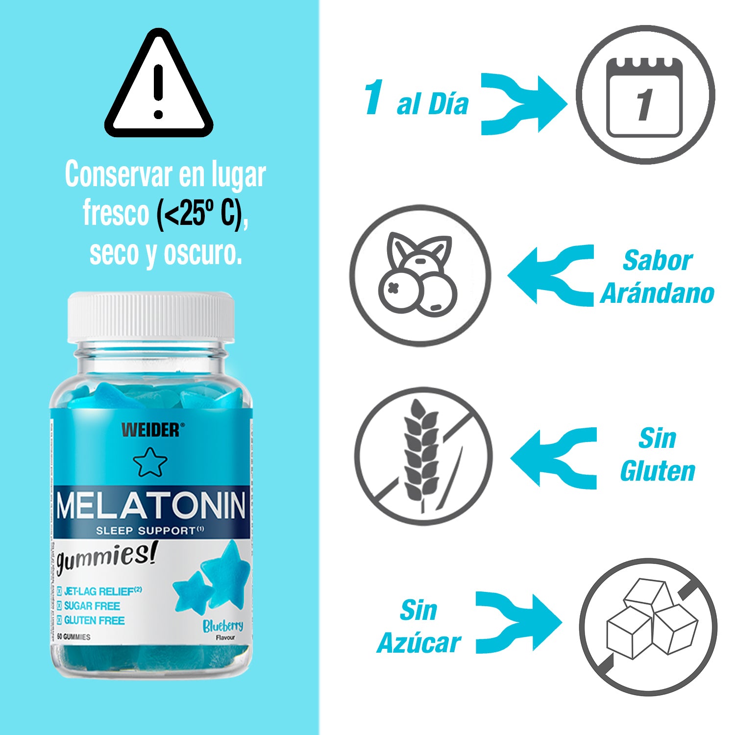 Melatonin Gummies Blueberry