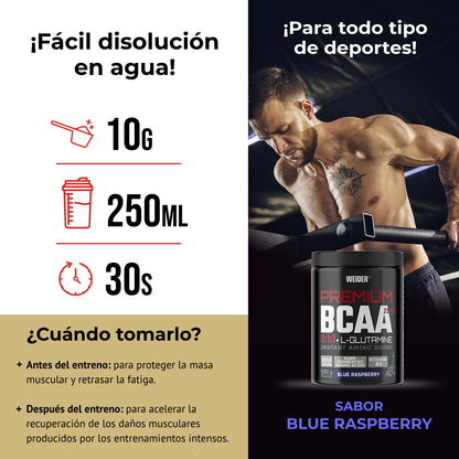 Premium BCAA 8:1:1 + L-GLUTAMINE