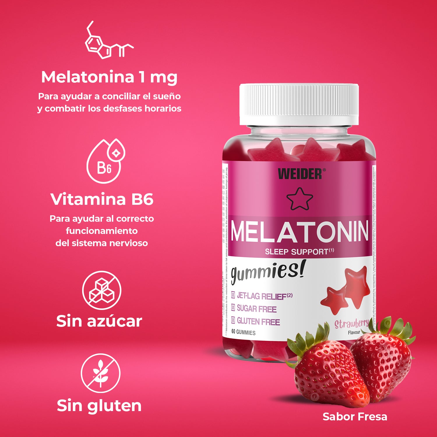 Melatonin Gummies Strawberry