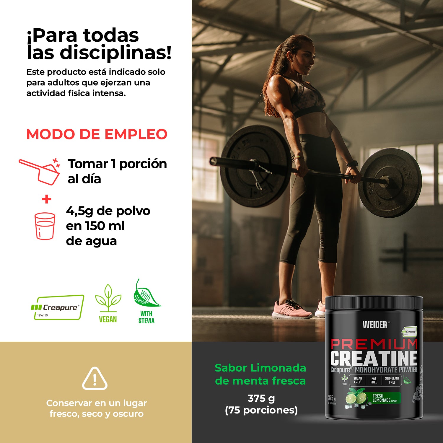 Premium Creatine Creapure