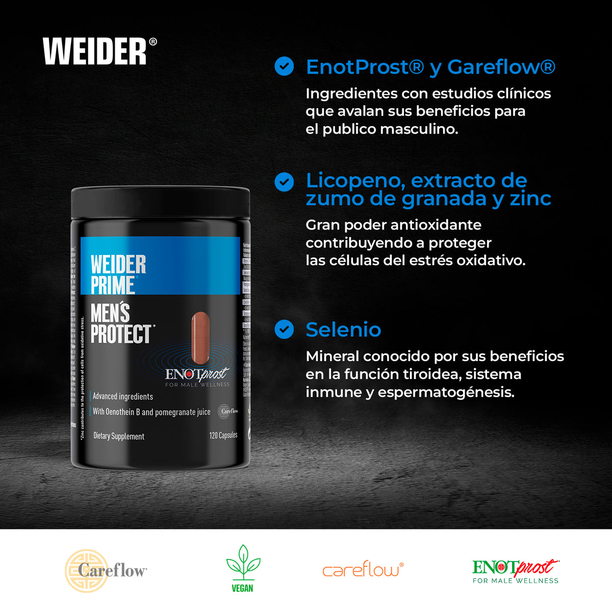 Weider Prime Men's Protect