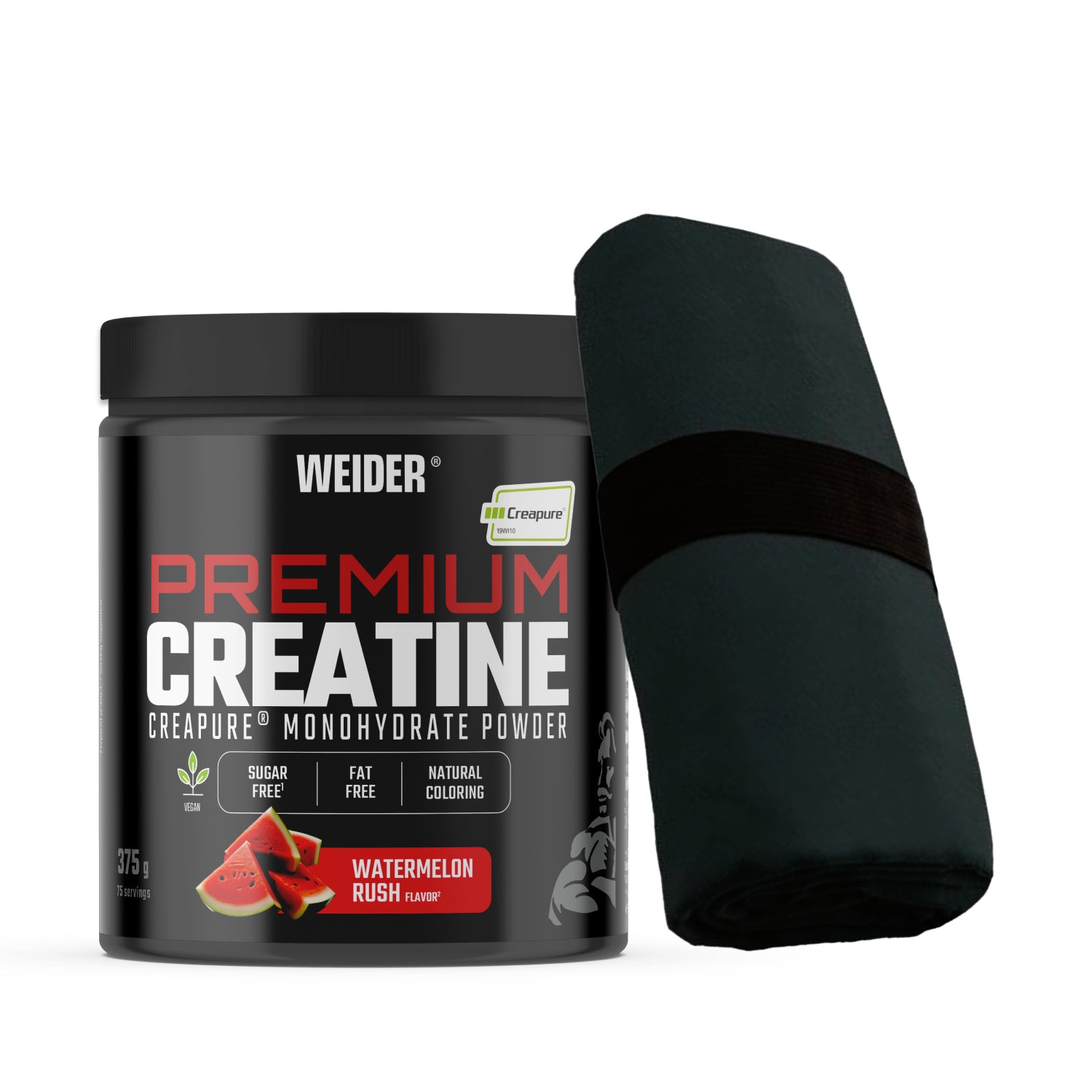 Premium Creatine Creapure + Towel Pack