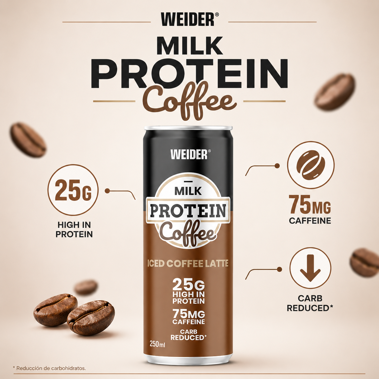 Batido de proteína de leche