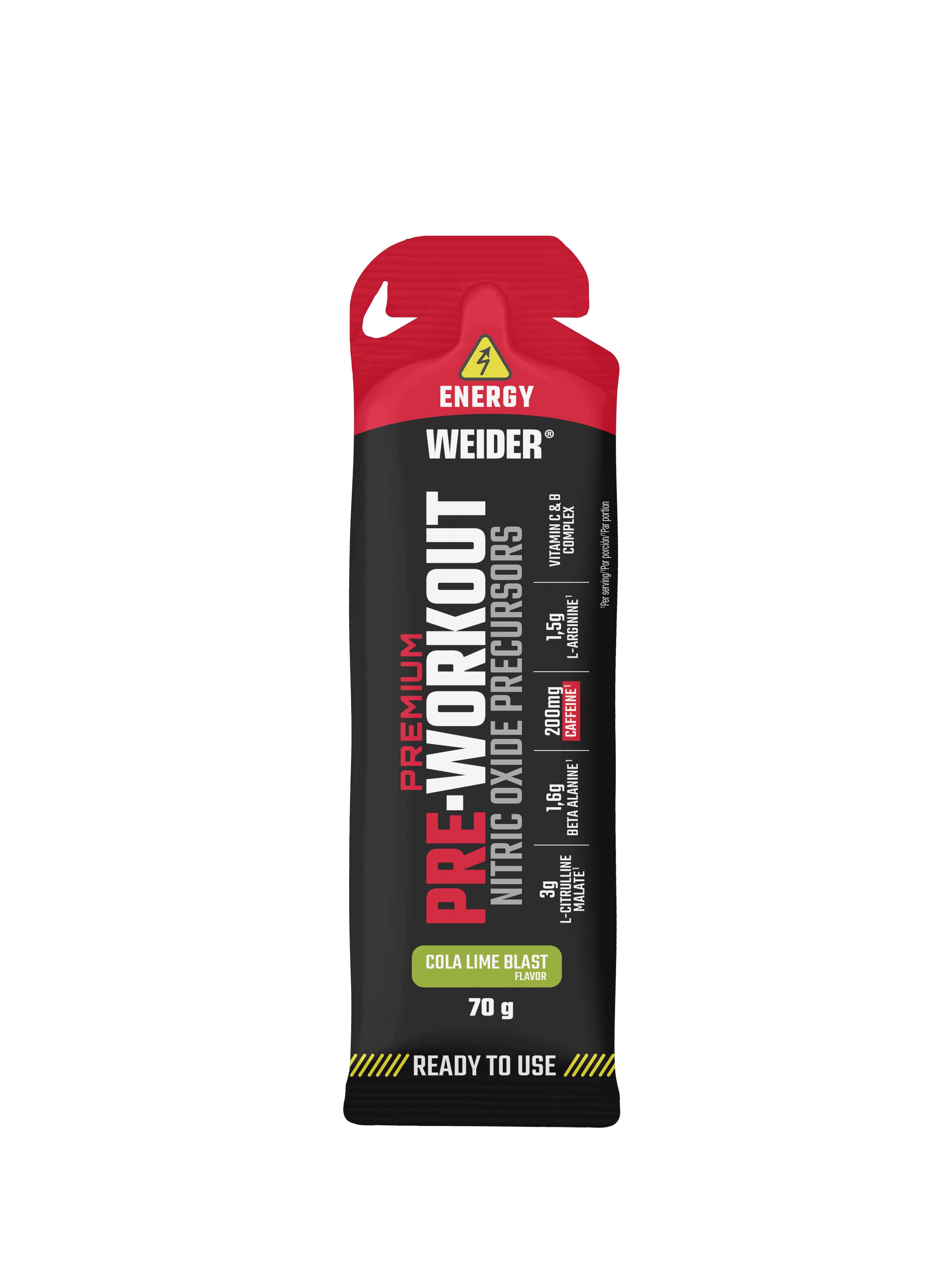 Premium Pre-Workout Gel