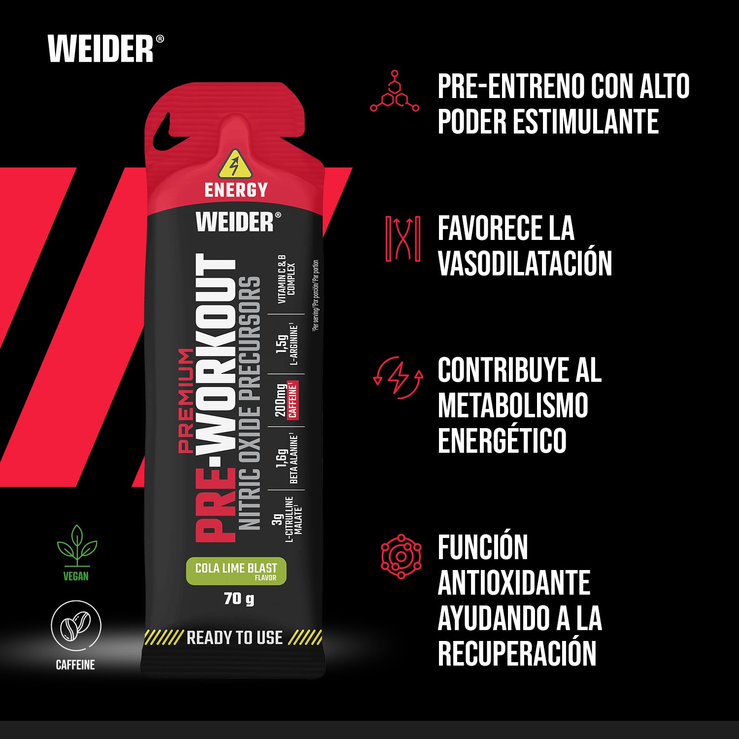 Premium Pre-Workout Gel