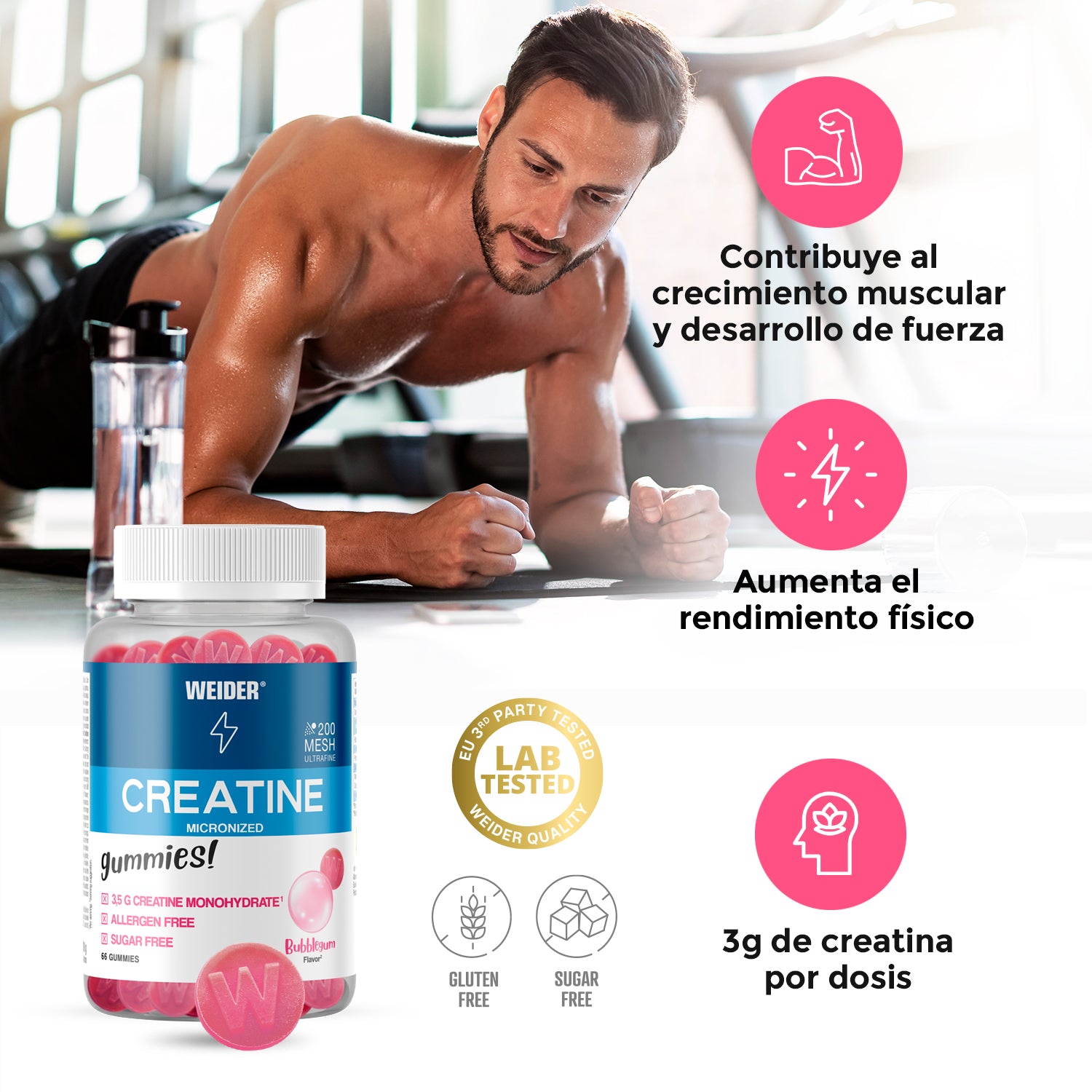 Micronized Creatine Gummies