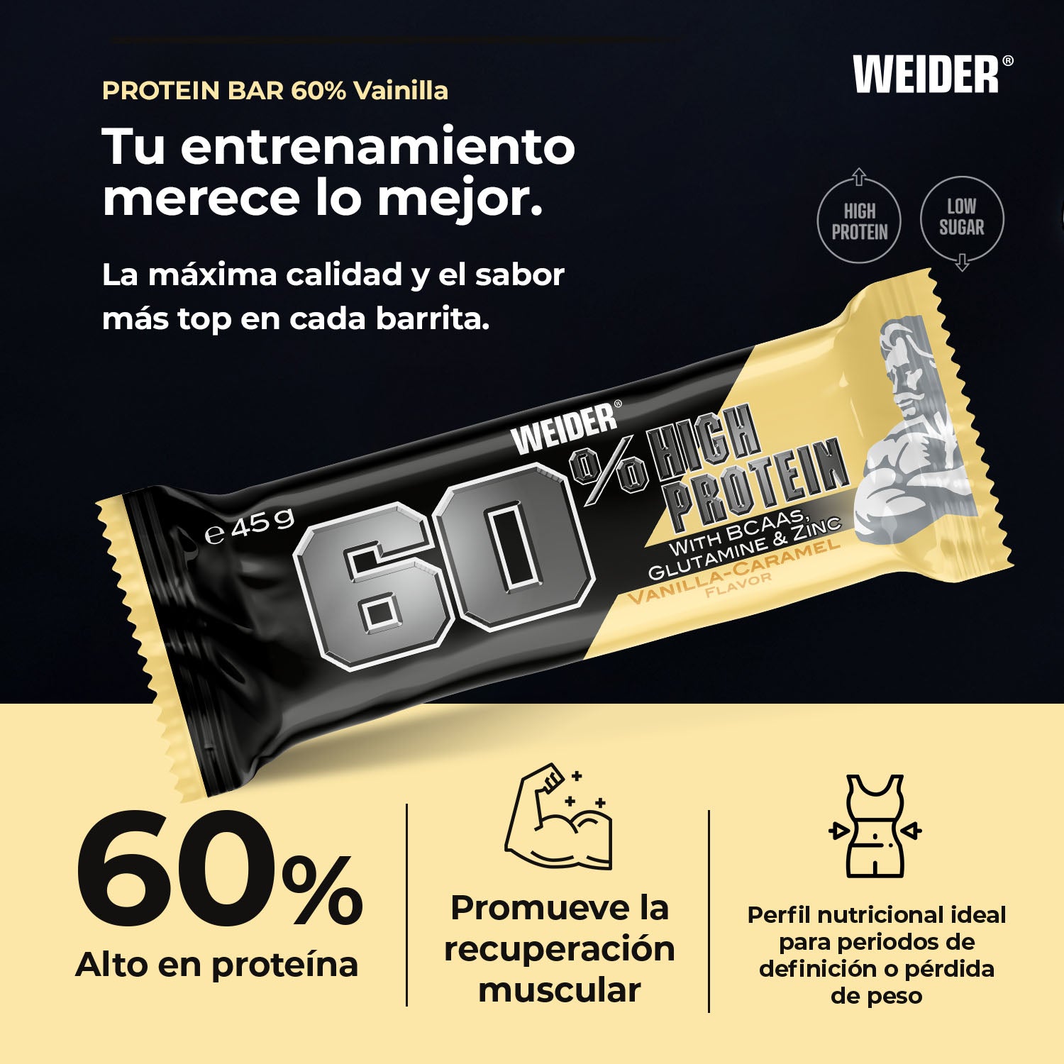 60% Protein Bar