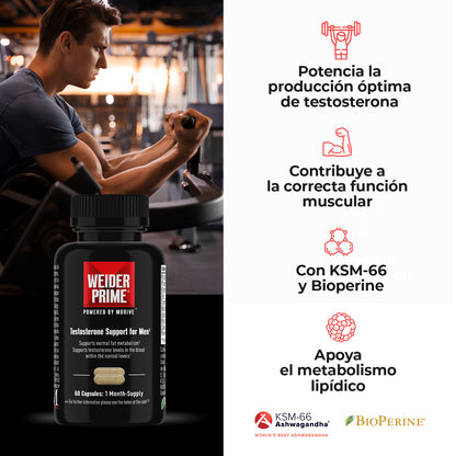 Weider Prime Testosterone Support