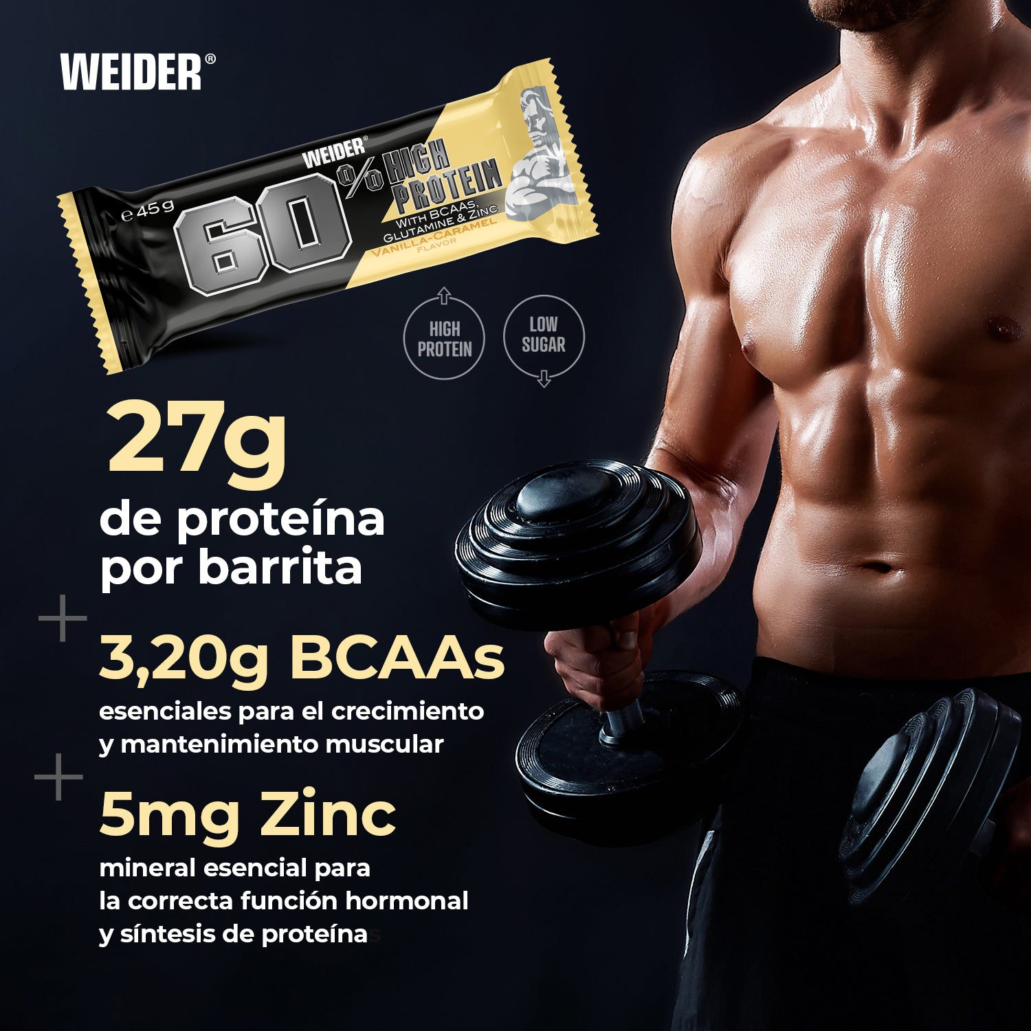 60% Protein Bar