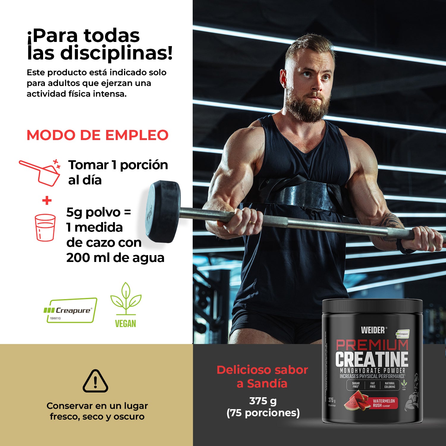 Creatine Creapure Watermelon