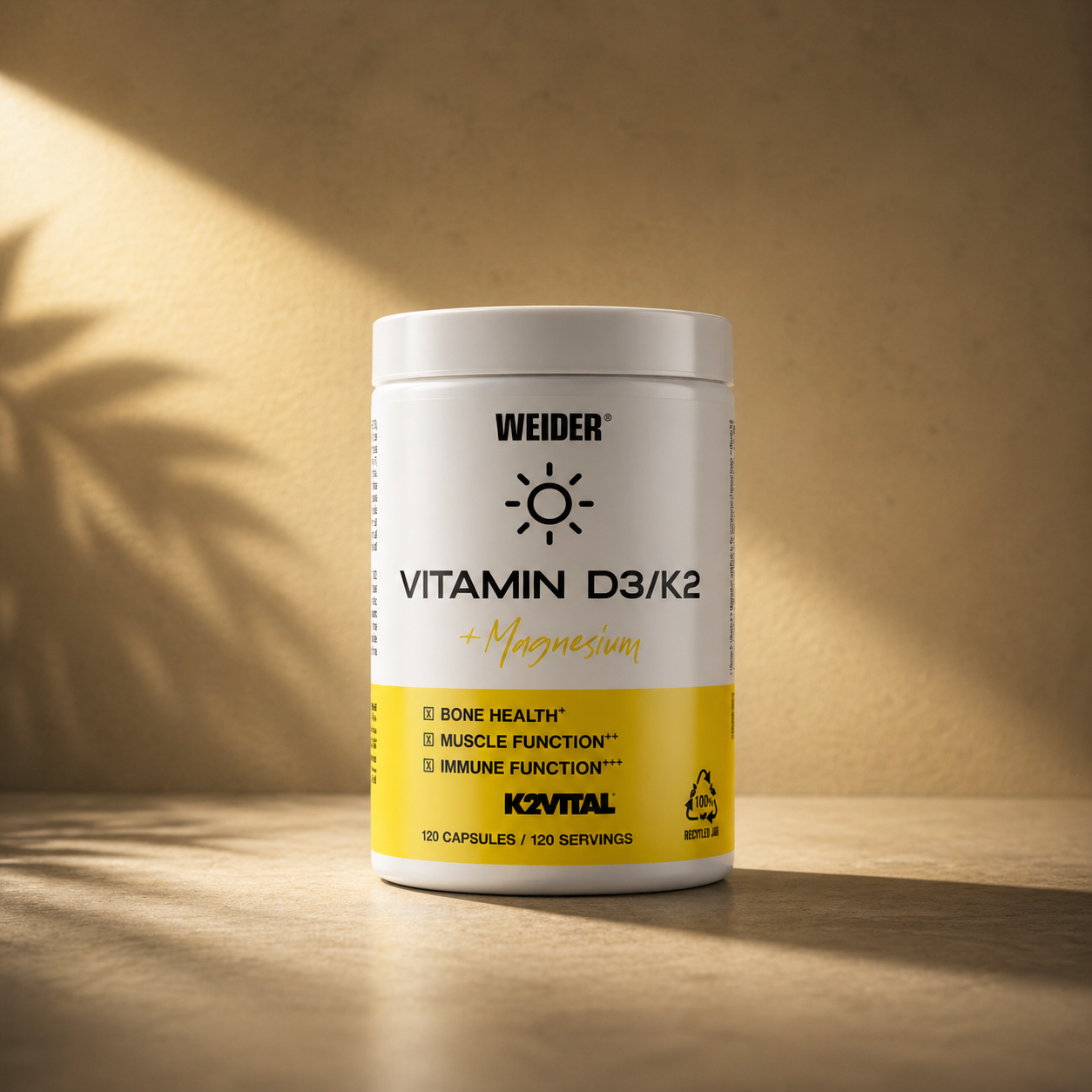 Vitamin D3/K2 120 capsules